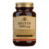 Biotin 1000 mcg Vegetable Capsules - Pack of 50-Vitamins-Solgar